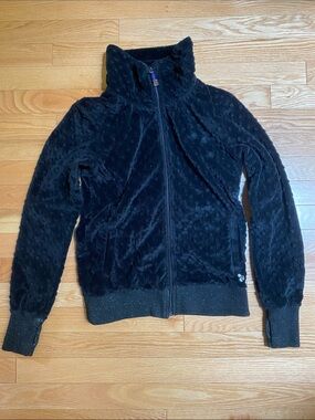 Triple Flip Black Mink Jacket / Sparkles / Soft / Size 5